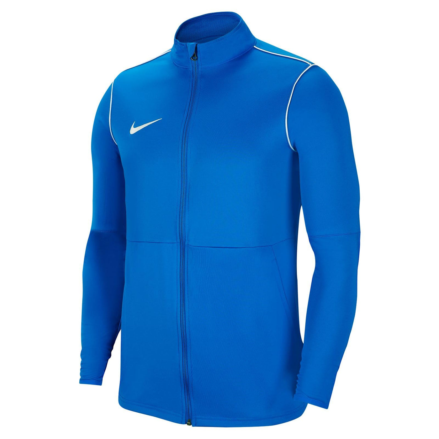 Nike M Nk DRY PARK20 TRK JKT K Sport Jacket - Royal Blue/White/White (Large)