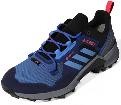 adidas Men's Terrex Swift R3 Gore-TEX Hiking Shoe, Blue Rush/Sky Rush/Core Black - 10