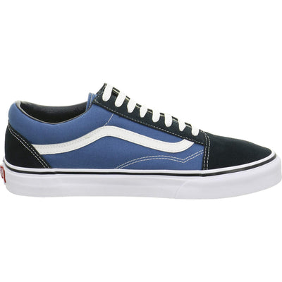 Vans Men's Canvas Sneakers, Navy/White, US:5.5