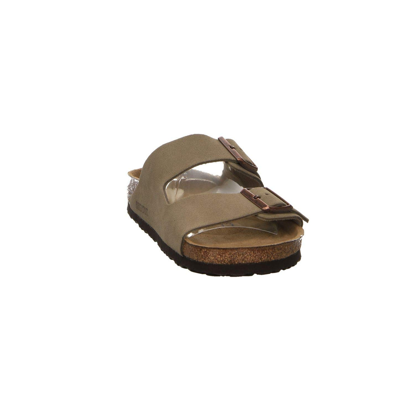 Birkenstock Men's Arizona Soft Footbed Open Toe Sandals, Beige Taupe Taupe, 11.5