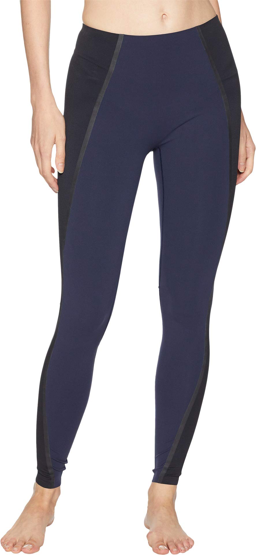 SPANX Exposed Mesh Leggings Lapis Night MD 28