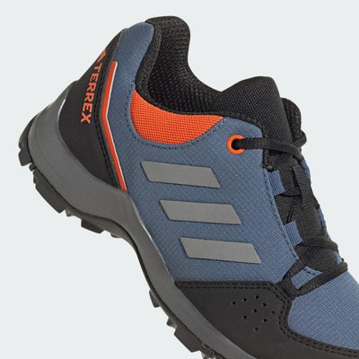 adidas Unisex-Child Terrex Hyperhiker Low Sneaker 3.5 Little Kid Wonder Steel/Grey/Impact Orange