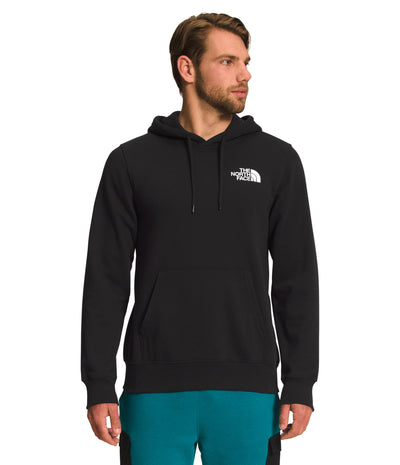 THE NORTH FACE Men's Box NSE Pullover Hoodie, TNF Black/TNF Black Yosemite Topo Print, 3X-Large