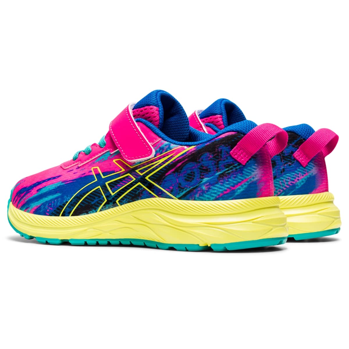 ASICS Kid's PRE Noosa TRI 13 Pre-School Running Shoes 1 Little Kid Pink Glo/Sour Yuzu