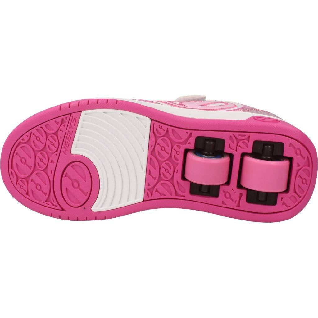 HEELYS Girl's Plus X2 (Little Kid/Big Kid) Light Pink/White 12 Little Kid M