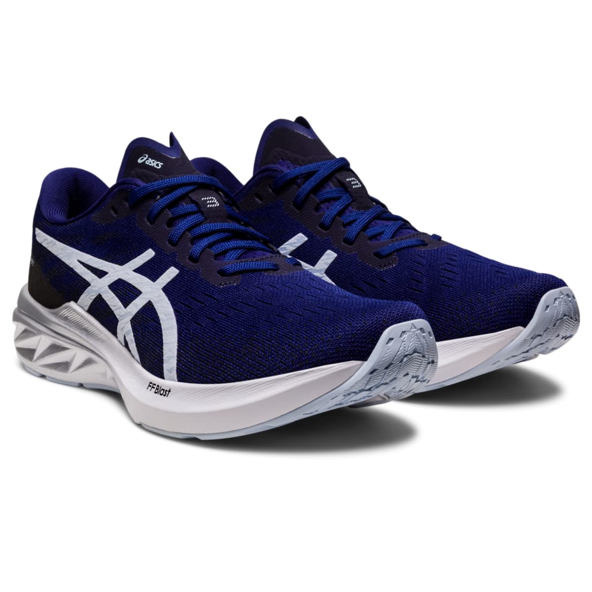 ASICS Women's DYNABLAST 3 Running Shoes, 5.5, Dive Blue/Soft Sky