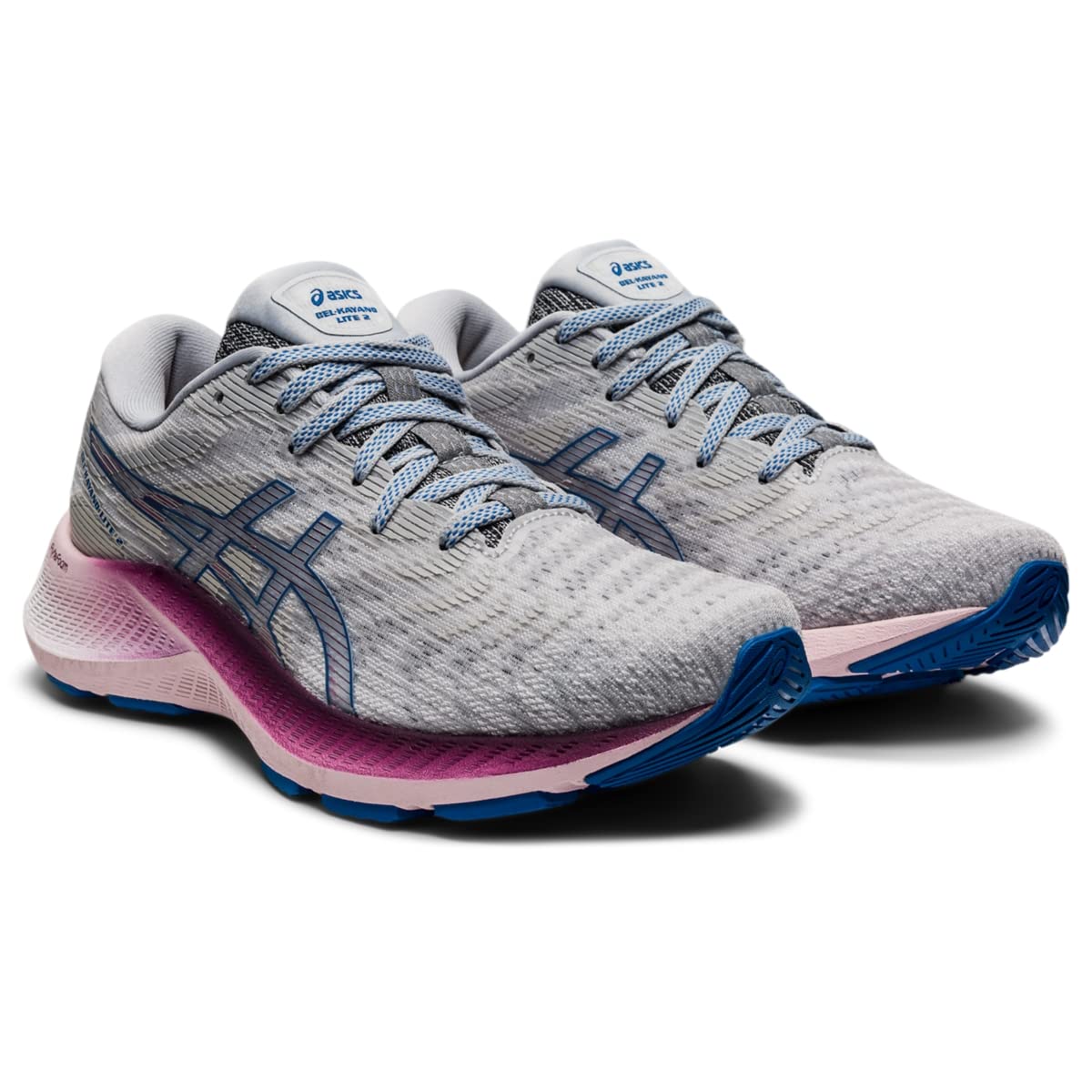 ASICS Women's Gel-Kayano LITE 2 Running Shoes, 13, Piedmont Grey/Lake Drive