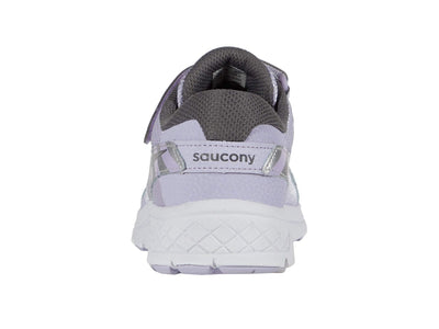 Saucony Kids Velocer Unisex Alternative Closure Running Shoes Purple 2 Little Kid M