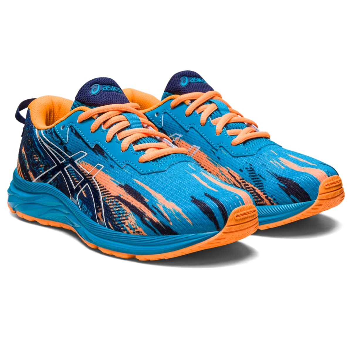 ASICS Kid's Gel-Noosa TRI 13 Grade School Running Shoes, 2.5, Island Blue/White