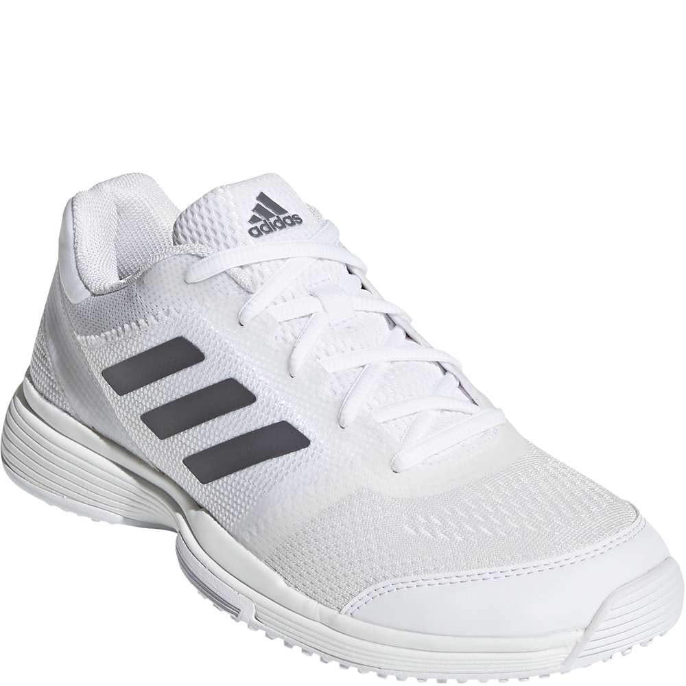 adidas Women's Barricade Grass Tennis White/Grey Four/White 7.5