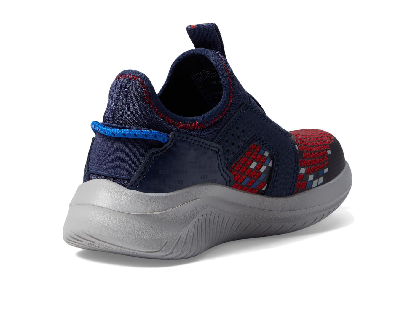 Skechers Kids Boy's Ultra Flex 3.0-Triple Pointz Sneaker, Navy/Red, 5.5 Big Kid