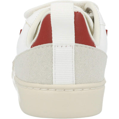 Veja Small V-10 Hook-and-Loop (Little Kid/Big Kid) White Rouille 29 (US 12 Little Kid) M