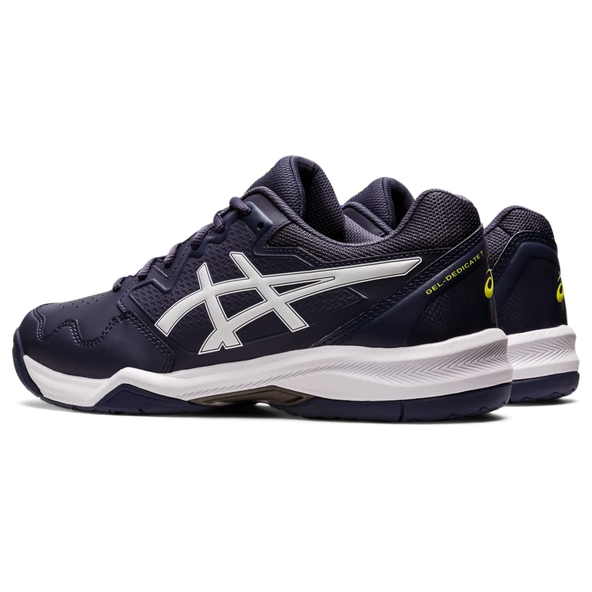 ASICS Men's GEL-DEDICATE 7 Tennis Shoes, 7.5, INDIGO FOG/WHITE