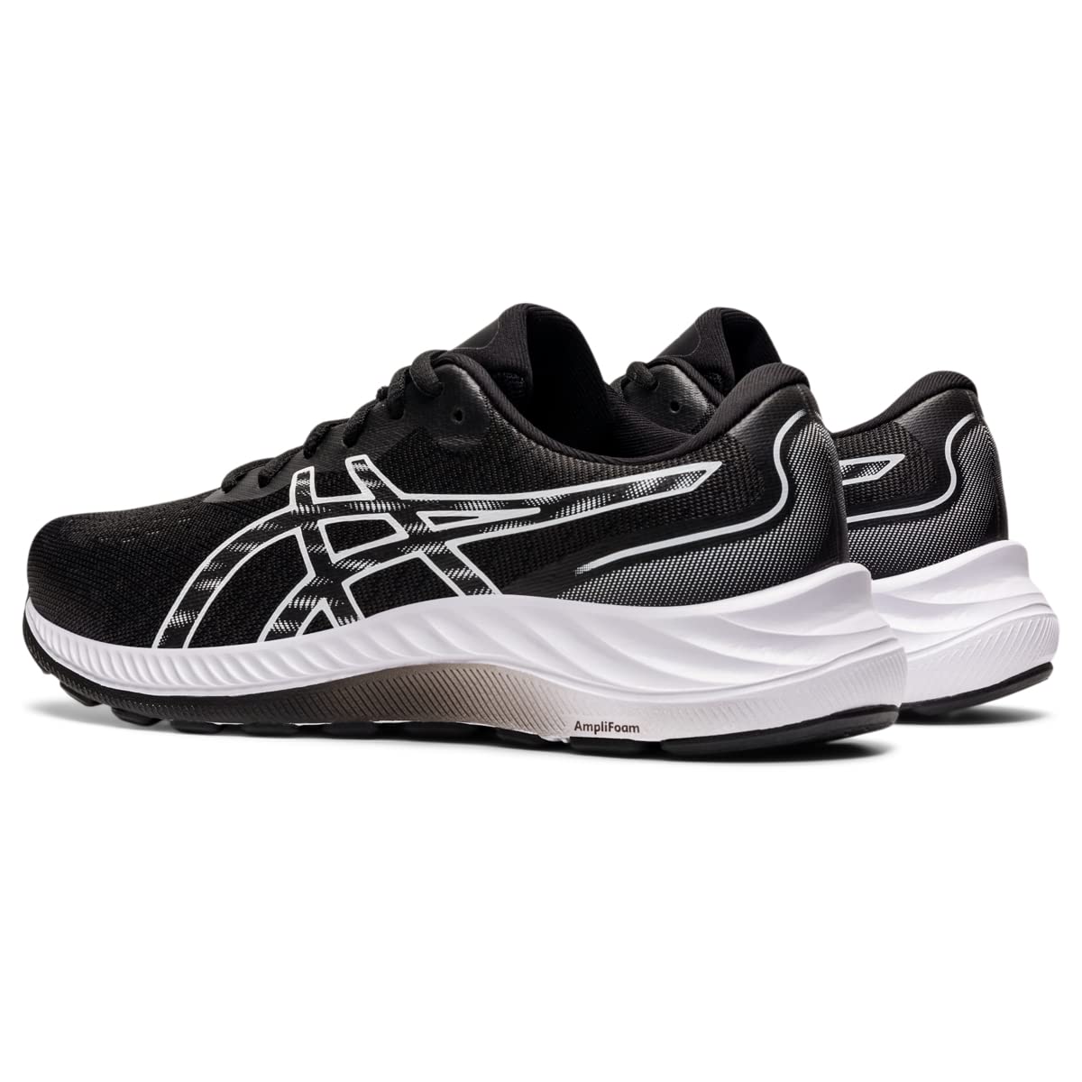 ASICS Women's Gel-Excite 9 Running Shoes 11.5 Wide Black/White