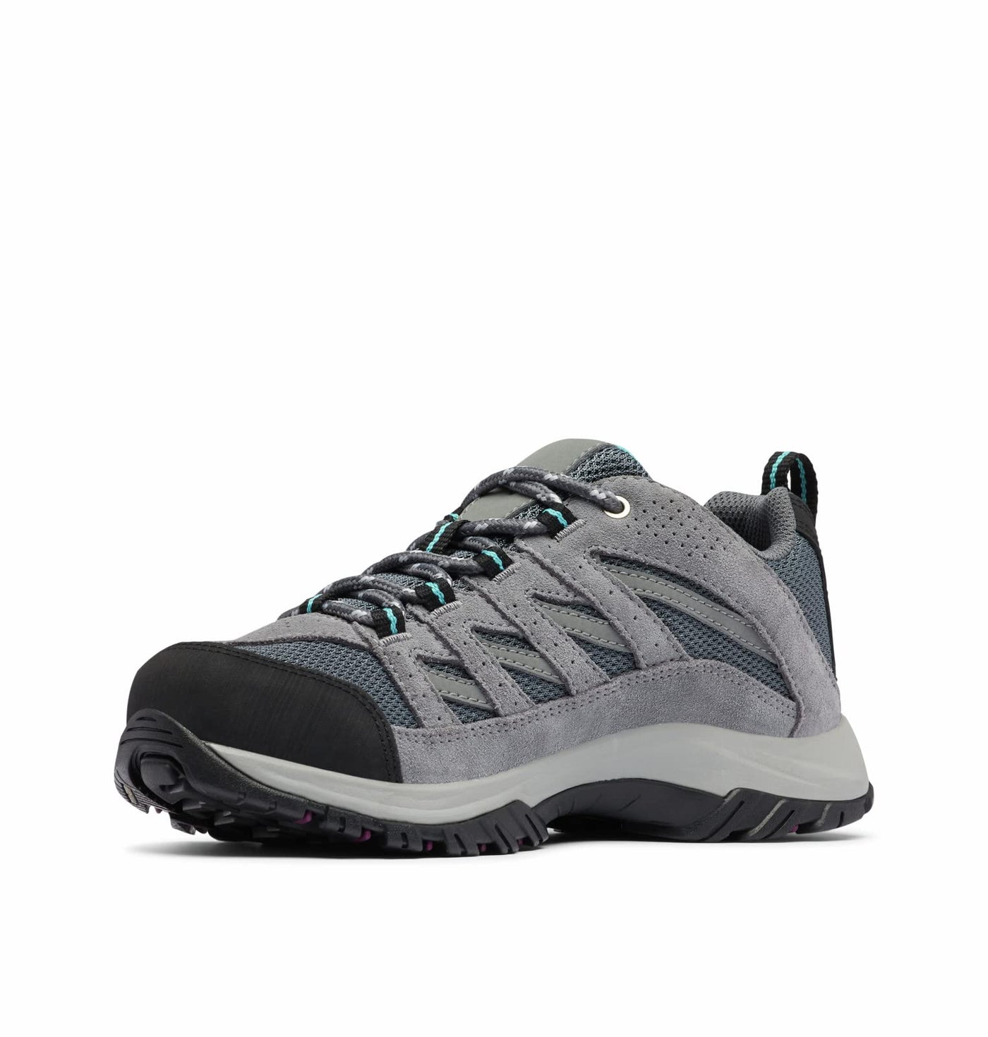 Columbia Women's Crestwood Waterproof Hiking Shoe 7 Graphite, Pacific Rim