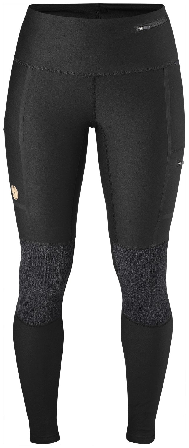 Fjallraven Abisko Trekking Tights - Women's Small Dark Grey