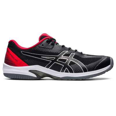 ASICS Men's Court Speed FlyteFoam Tennis Shoes, 12, Black/Black