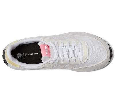 adidas Girl's Run 70s (Little Kid/Big Kid) White/Bliss Pink/Beam Pink 3 Little Kid M