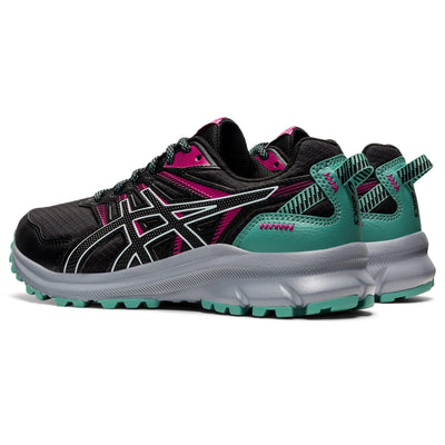 ASICS Women's Trail Scout 2 Running Shoes, 8, Black/Soothing SEA