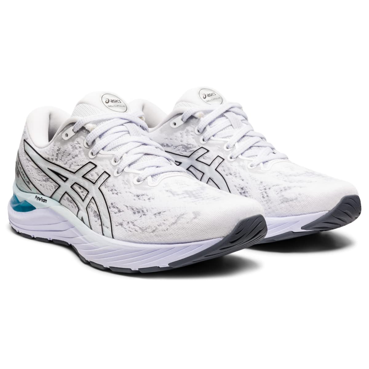 ASICS Women's Gel-Cumulus 23 Running Shoe 5.5 White/Black