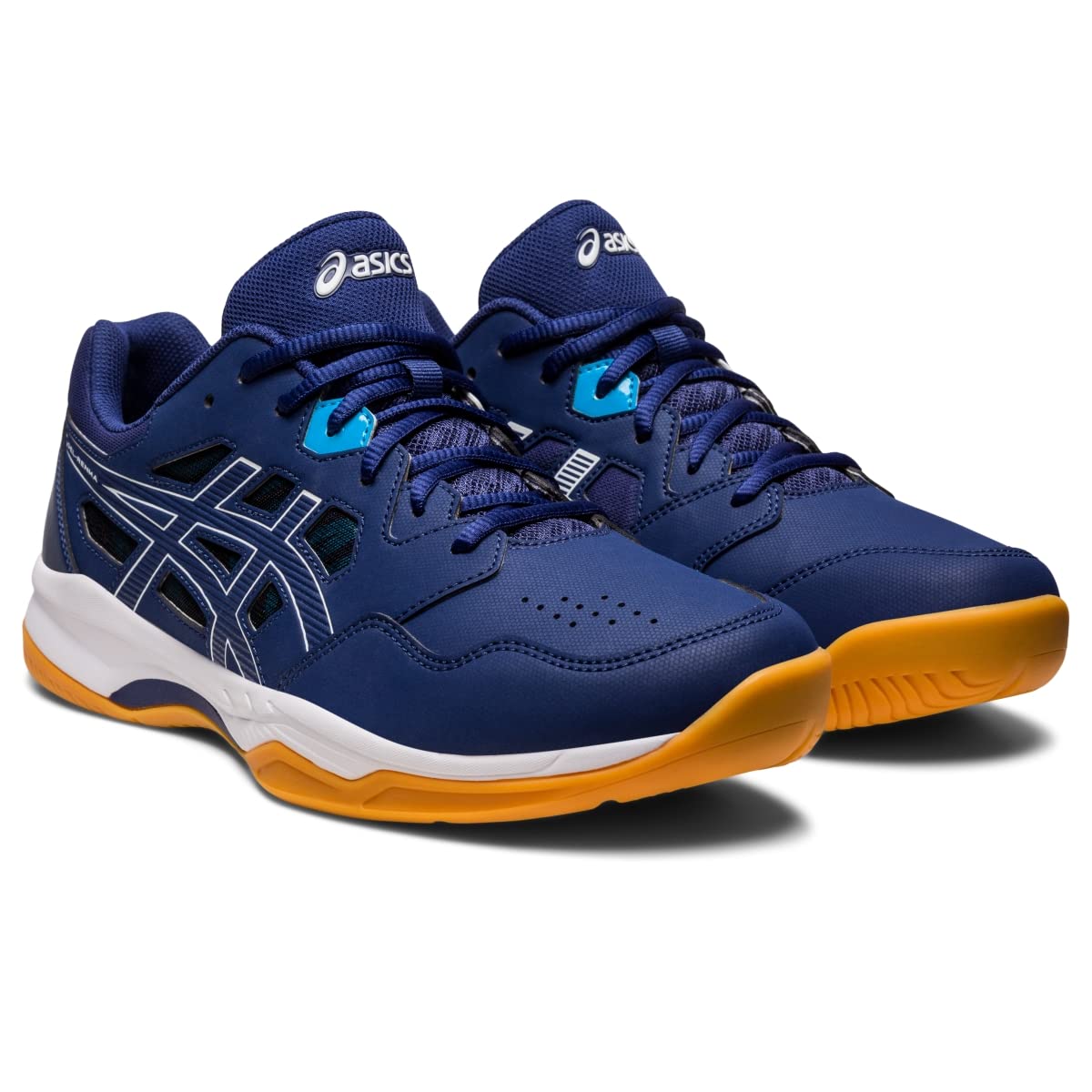 ASICS Men's Gel-RENMA Pickleball Shoes, 11, Indigo Blue/White