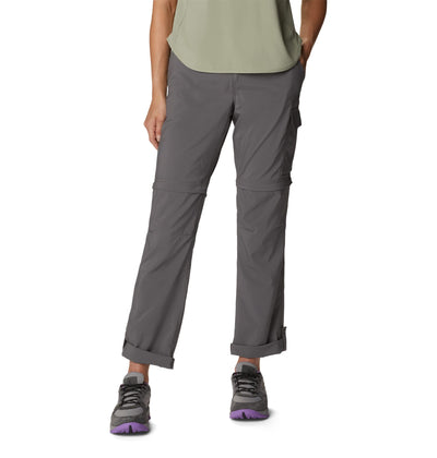 Columbia Women's Silver Ridge Utility Convertible Pant, City Grey, 12