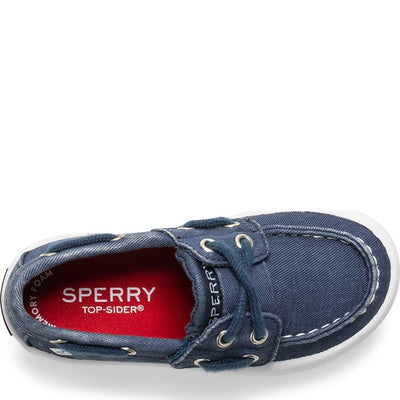 Sperry Kids Boy's Tuck Jr (Toddler/Little Kid) Saltwash Navy 11.5 Little Kid M