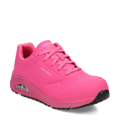 Skechers Uno SR - Deloney Comp Toe Pink 9.5 B (M)