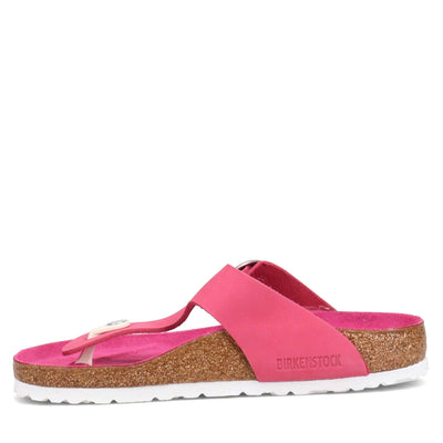 Birkenstock Gizeh Big Buckle Fuchsia Tulip Nubuck EU 39 (US Women's 8-8.5) Regular