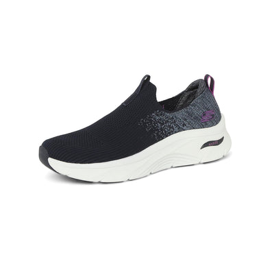 Skechers Sport Arch Fit DLuxKey Journey Womens Slip On 7 BM US Black