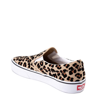 Unisex Authentic Classic Sneakers Skate Shoe (Slip On - Leopard 7483, Mens 11)