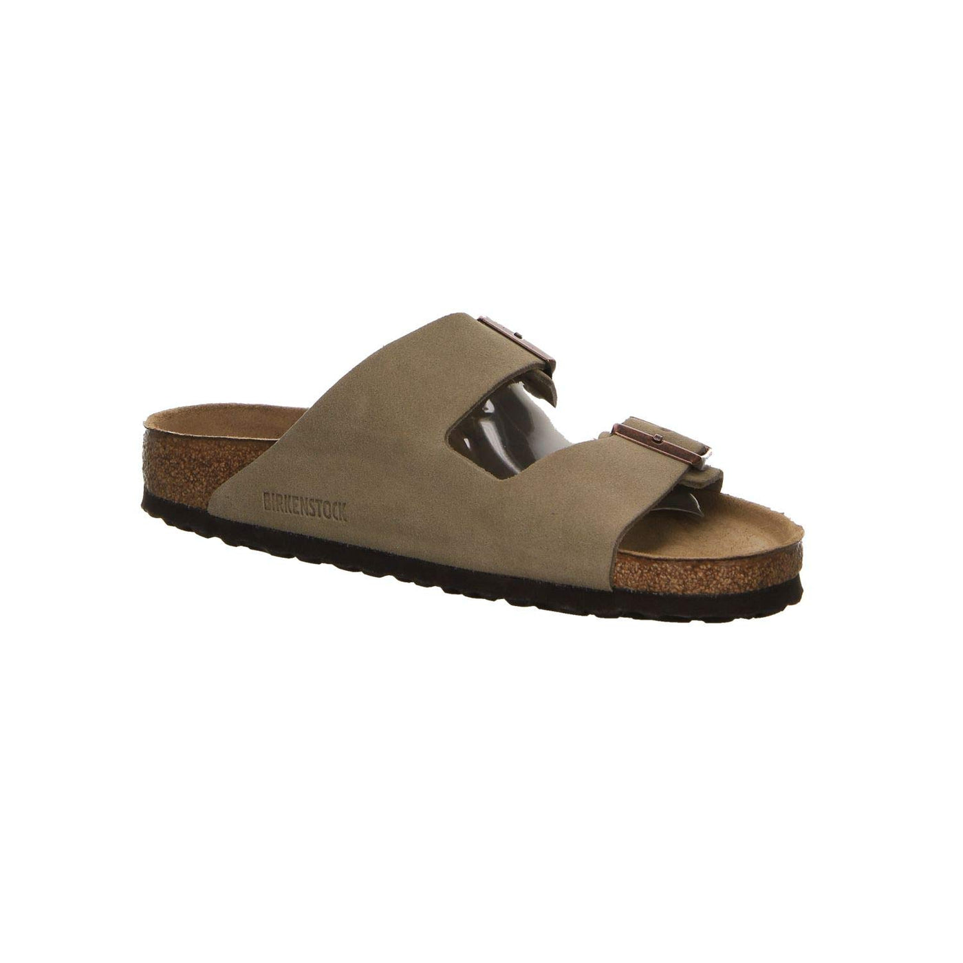 Birkenstock Men's Arizona Soft Footbed Open Toe Sandals, Beige Taupe Taupe, 11.5