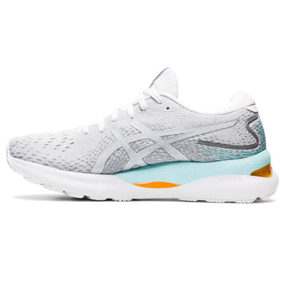 ASICS Gel-Nimbus® 24 White/Pure Silver 12 B (M)