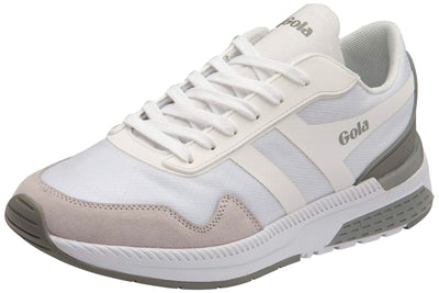 Gola Women's Road Running Shoe, White Grey, 5