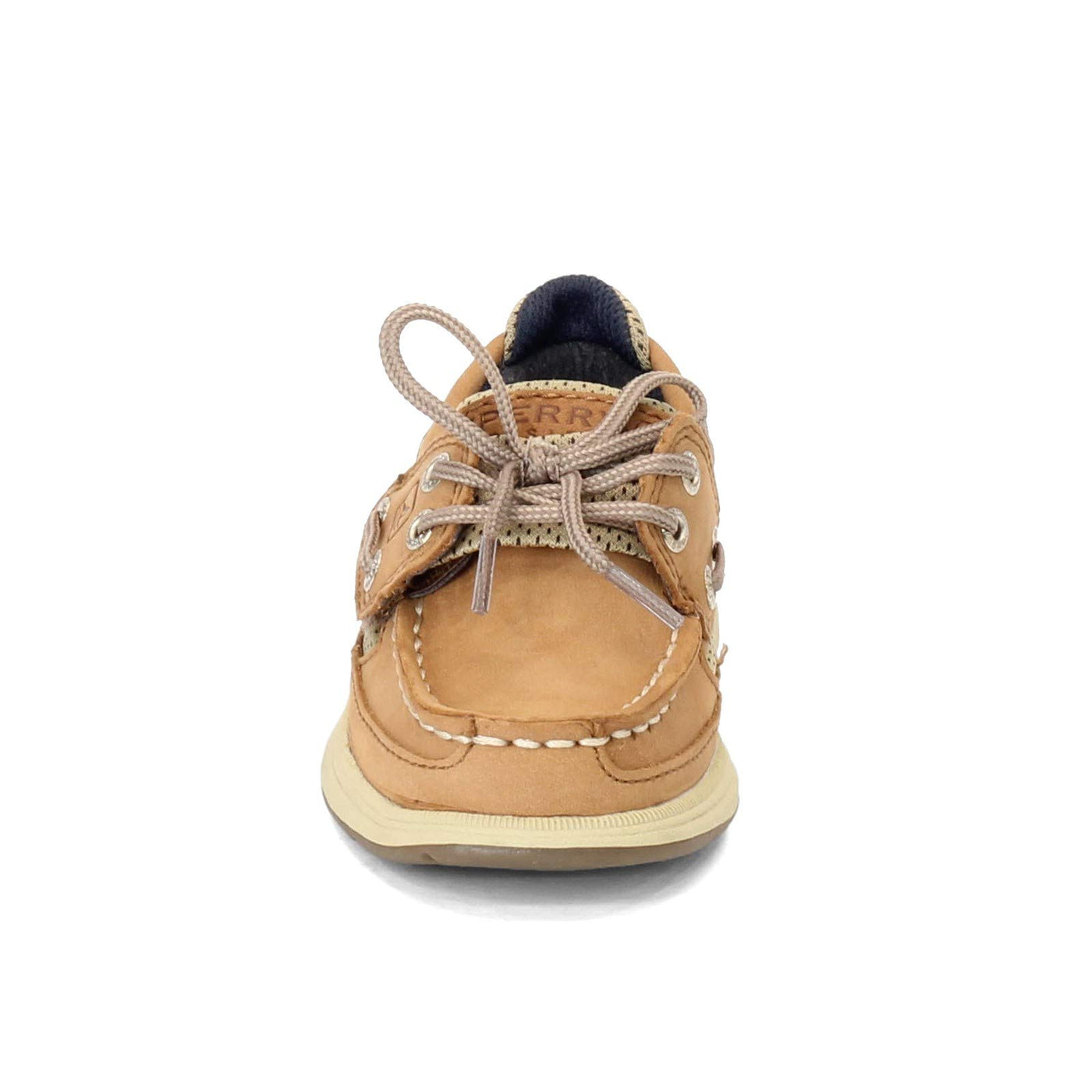 Sperry Lanyard A/C Boat Shoe, Dark Tan, 8.5 US Unisex Little Kid