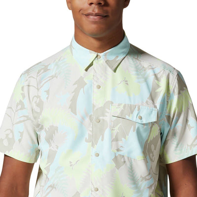 Mountain Hardwear Shade Lite™ Short Sleeve Shirt Sandblast Flora Print SM