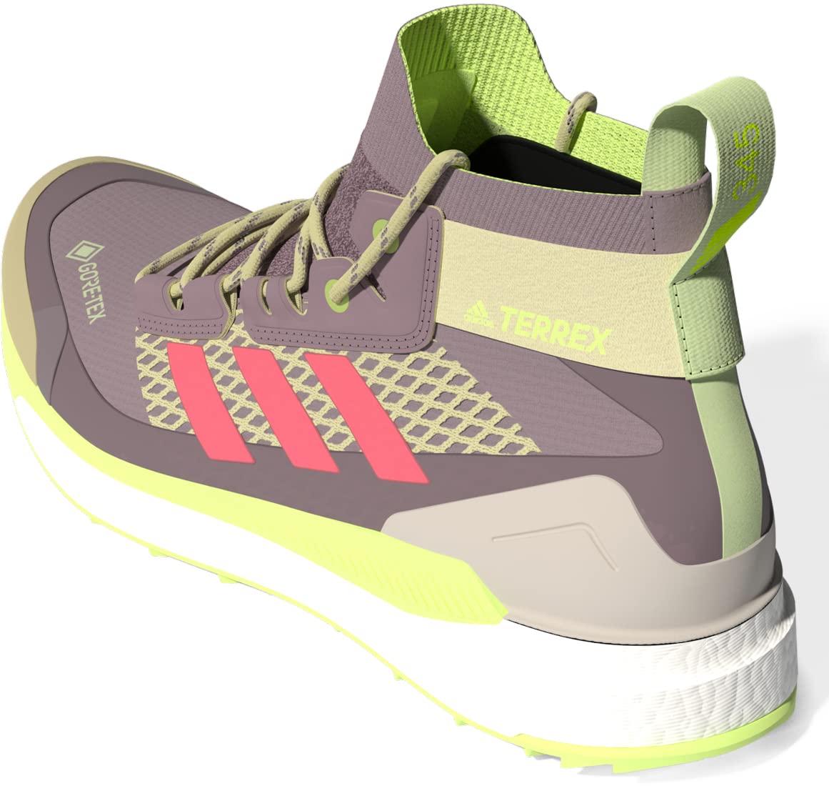 adidas Terrex Free Hiker GTX Magic Mauve/Acid Red/Pulse Lime 9 B (M)