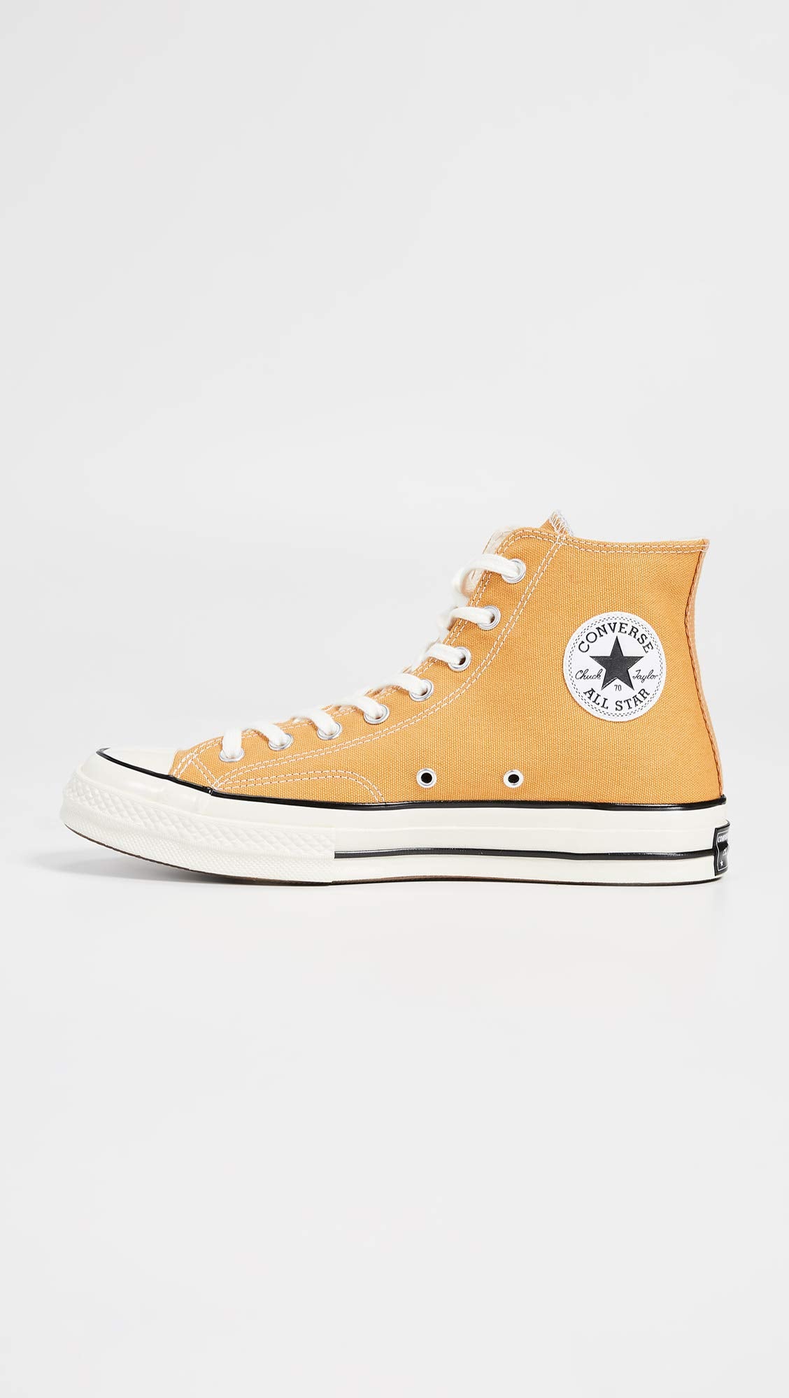 Converse Men's Taylor Chuck 70 Hi Sneaker 9.5 Sunflower/Black/Egret