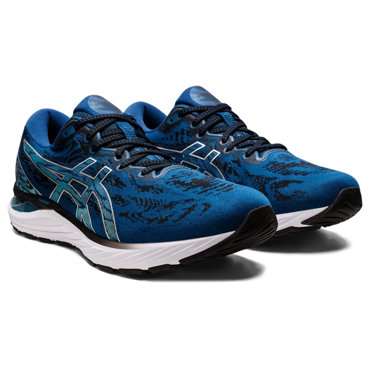 ASICS Men's Gel-Cumulus 23 Running Shoes, 10.5, MAKO Blue/Pure Silver