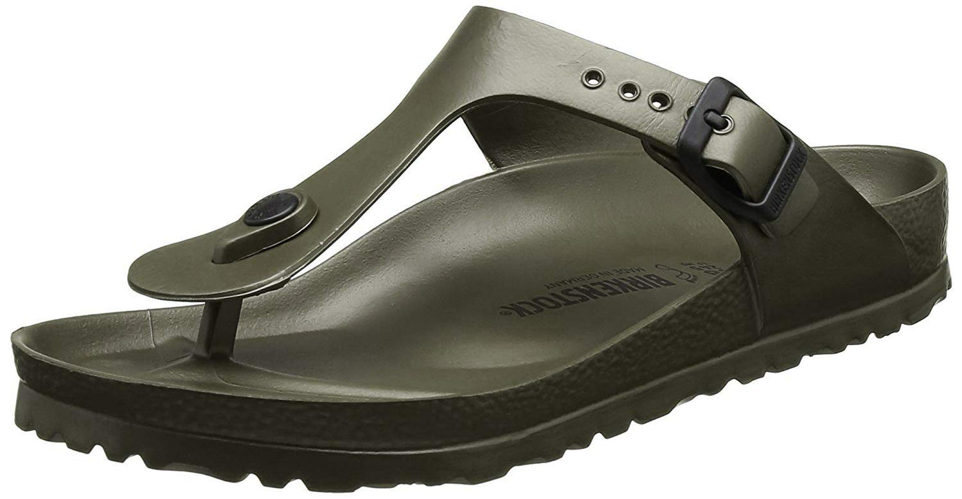 Birkenstock Unisex Gizeh Essentials EVA Sandal Khaki 42 R EU