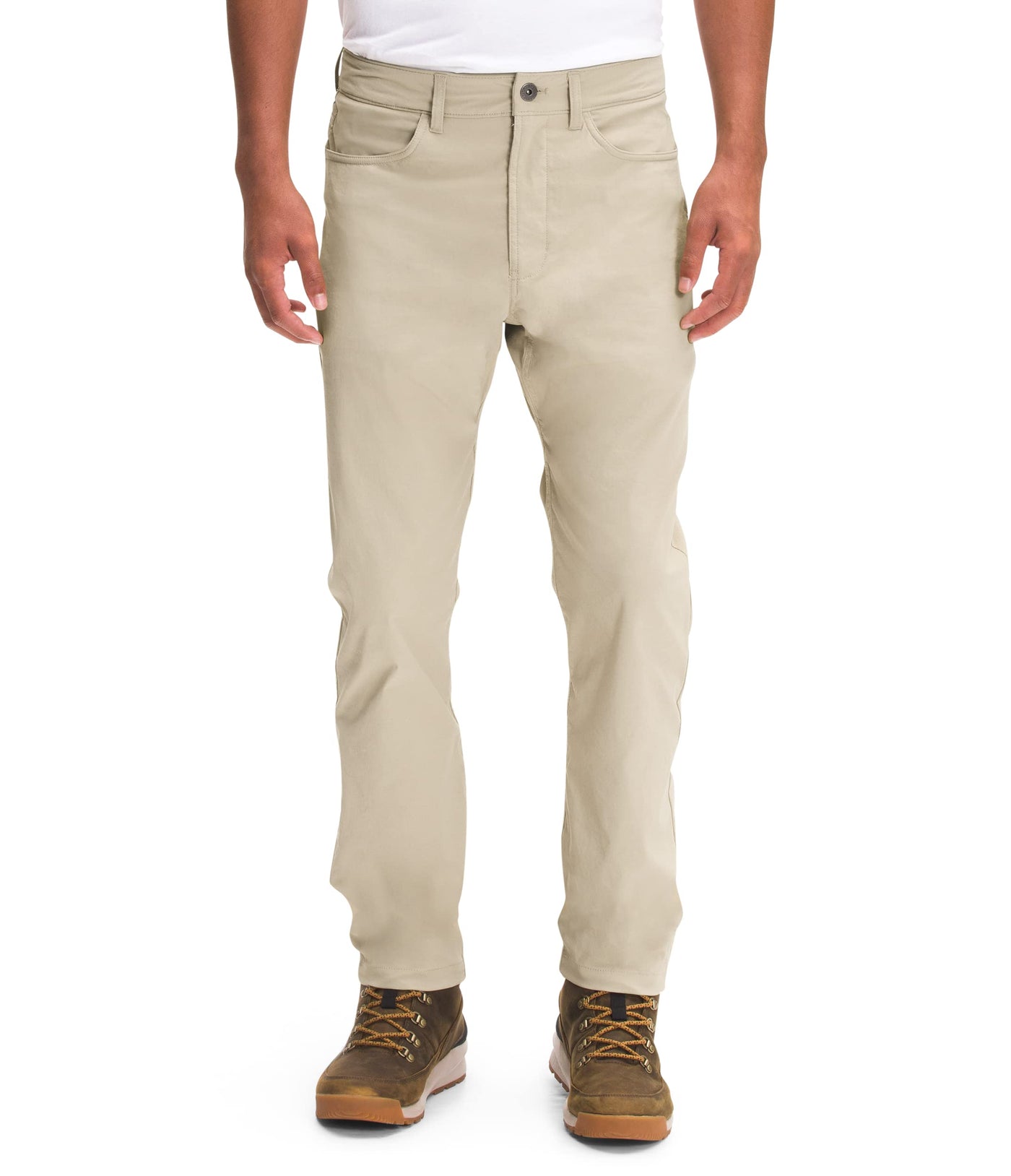 THE NORTH FACE Men's Sprag 5-Pocket Pant 32 Short Twill Beige