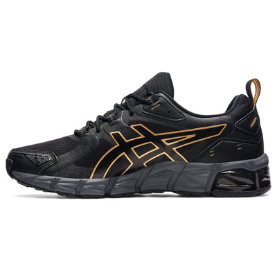 ASICS Men's Gel-Quantum 180 Shoes, 10, Black/Pure Gold