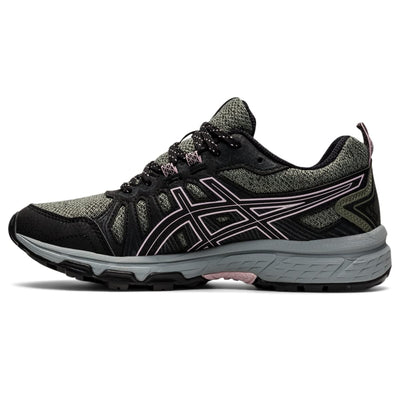 ASICS Women's Gel-Venture 7 MX Running Shoes, 8.5, Lichen Green/Watershed Rose