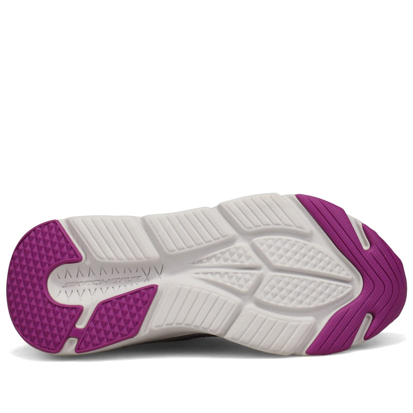 Skechers Max Cushioning Elite - Promised Charcoal/Purple 8.5 B (M)