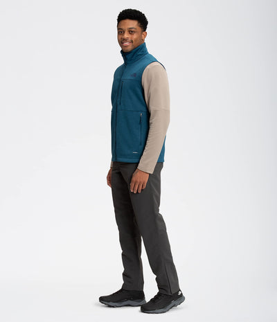 THE NORTH FACE Men's Apex Canyonwall Eco Vest, Monterey Blue Dark Heather, S