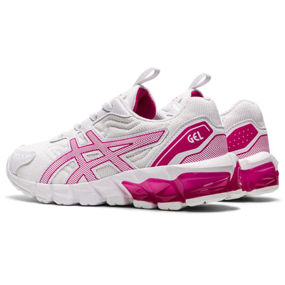 ASICS Kid's Gel-Quantum 90 3 Pre-School Sportstyle Shoes 12 Little Kid White/Pink Rave