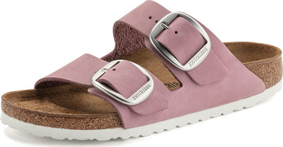 Birkenstock Women's Arizona Big Buckle Sandals, Orchid, Pink, 7 Medium US