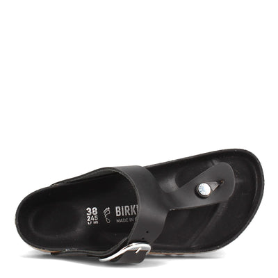 Birkenstock Women's Gizeh Big Buckle Sandals, Black, 8 Medium US