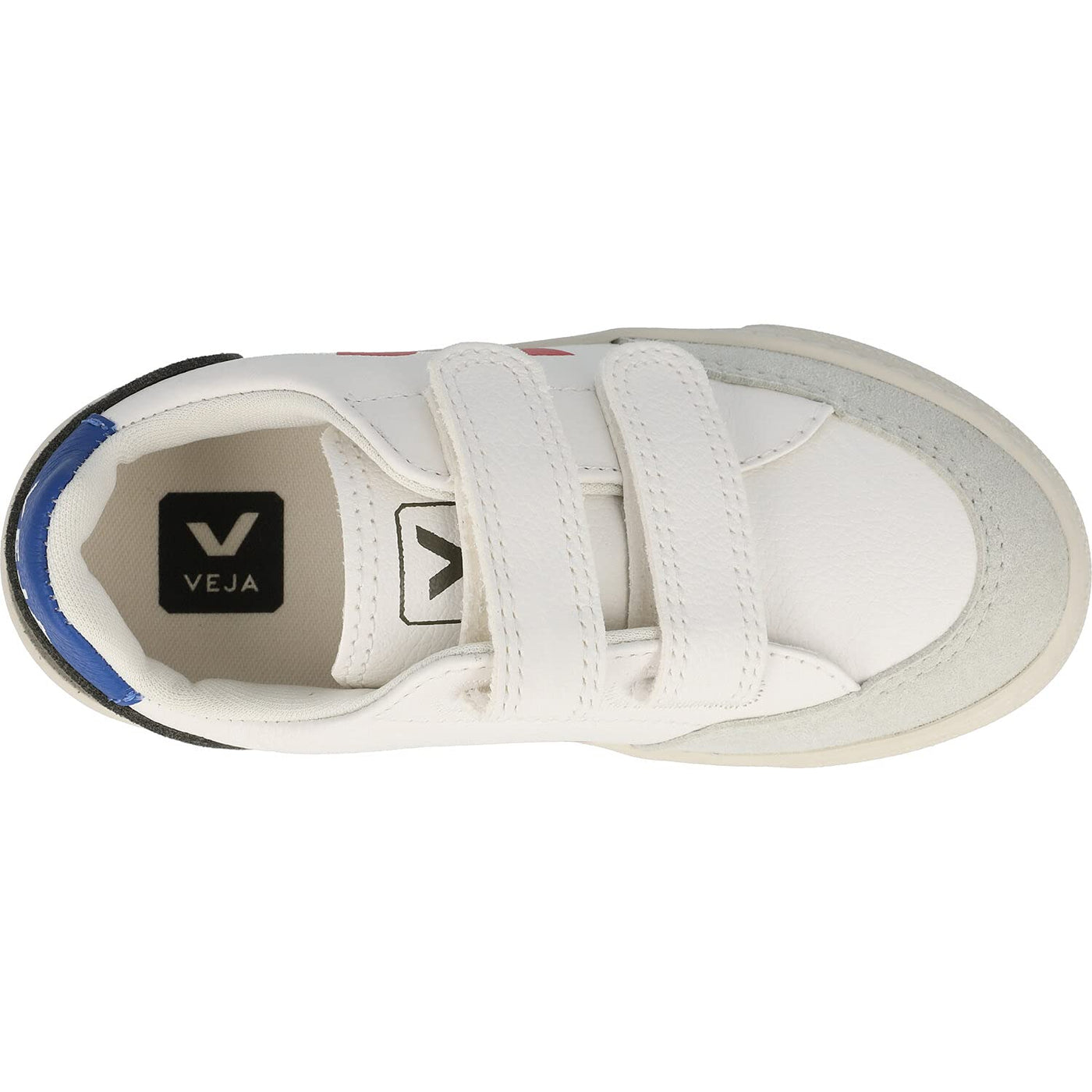 Veja Small V-12 Hook and Loop (Little Kid/Big Kid) Extra/White/Multicolor/Mud Unisex EU 30 (US 12.5 Little Kid) M