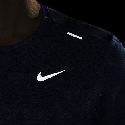 Nike Dri-FIT Rise 365 Men's Short-Sleeve Running Top Medium Game Royal/Heather